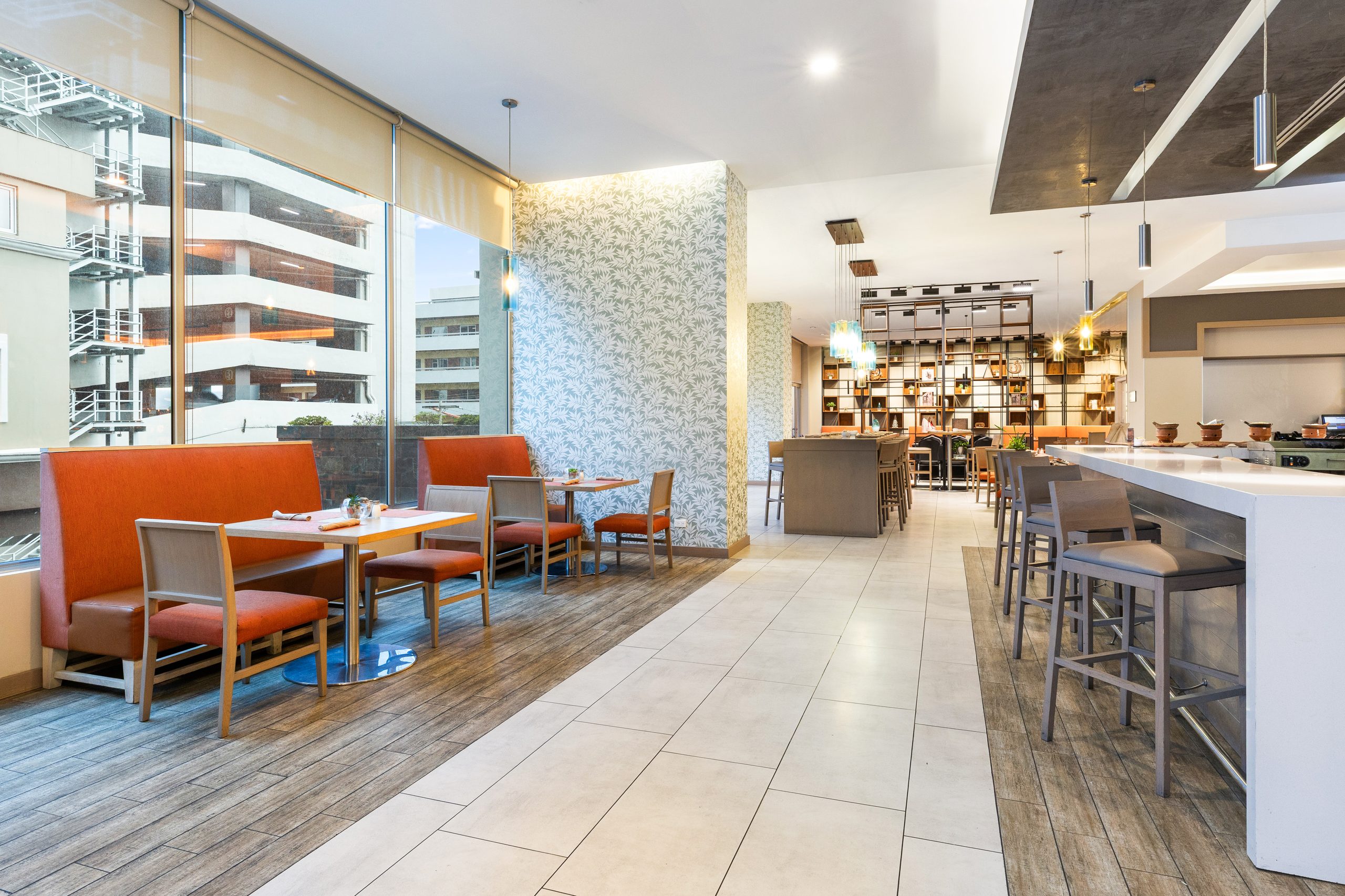 Restaurante del lobby del Hyatt Place Tegucigalpa